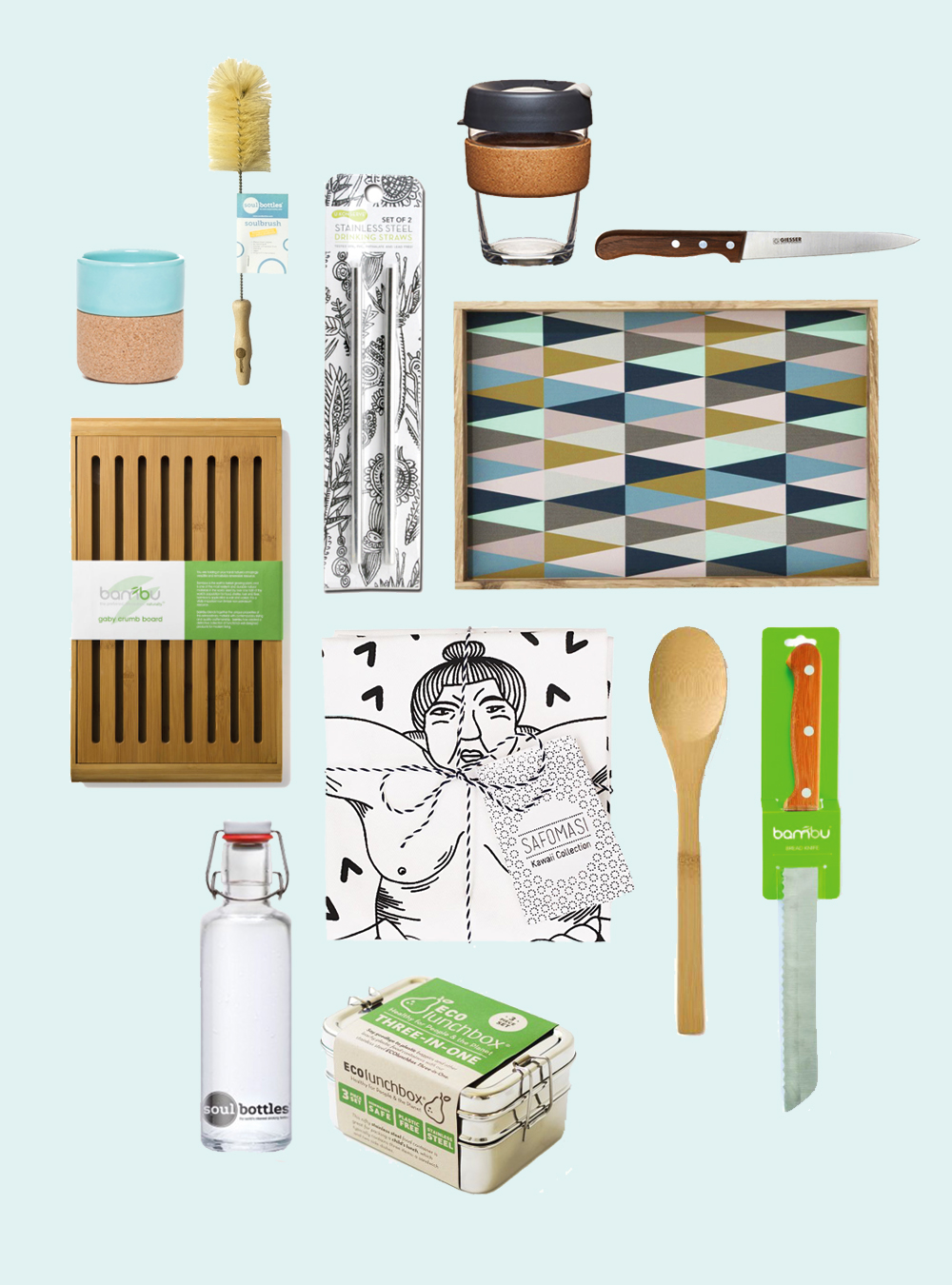 Photo inspiration: Eco Kitchen Essentials Reference: Eco Kitchen Essentials Aka Grüne Küchen Utensilien