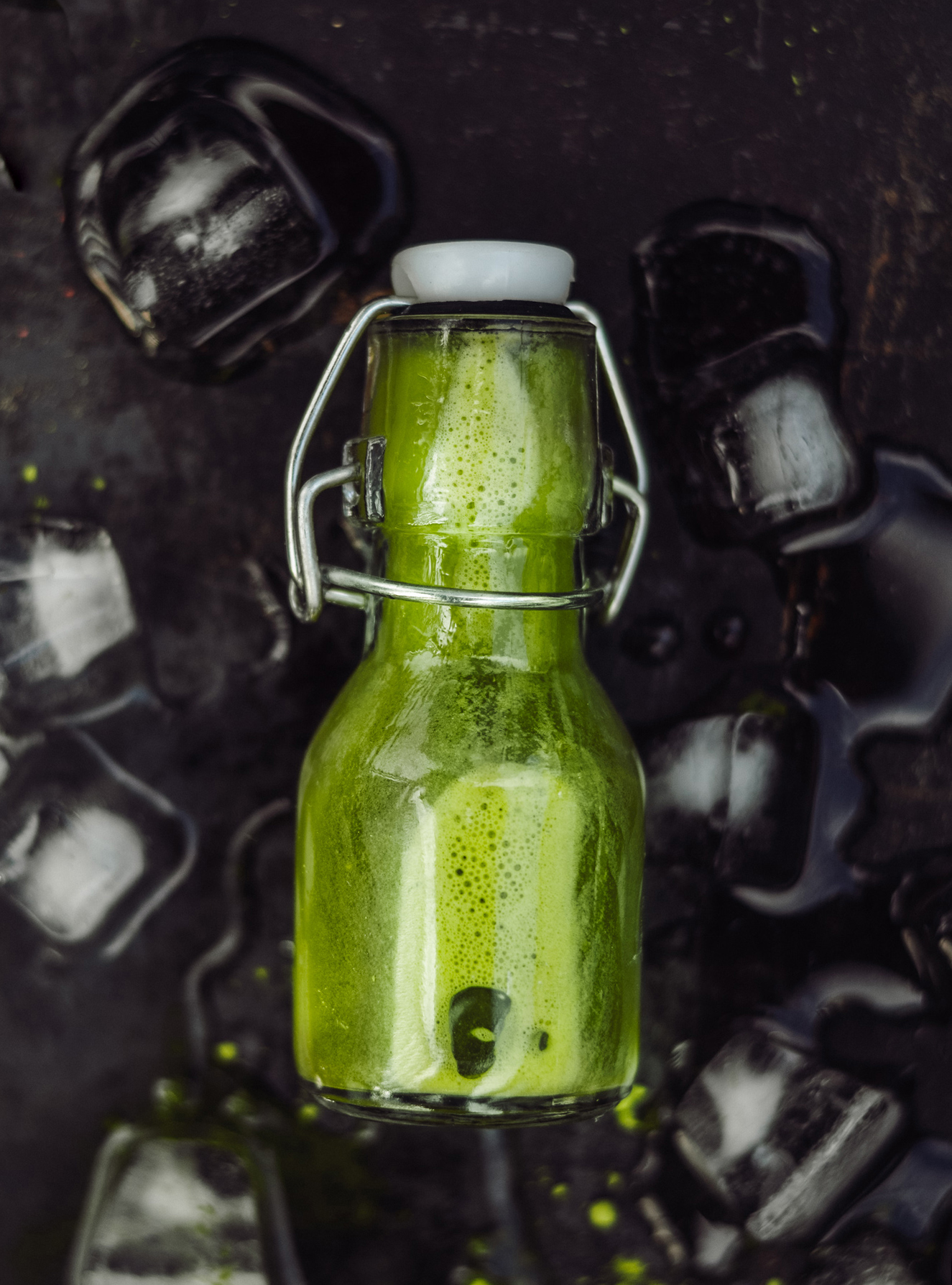 Hausmittel gegen Erkältung No. 2: Matcha-Orangen-Shot