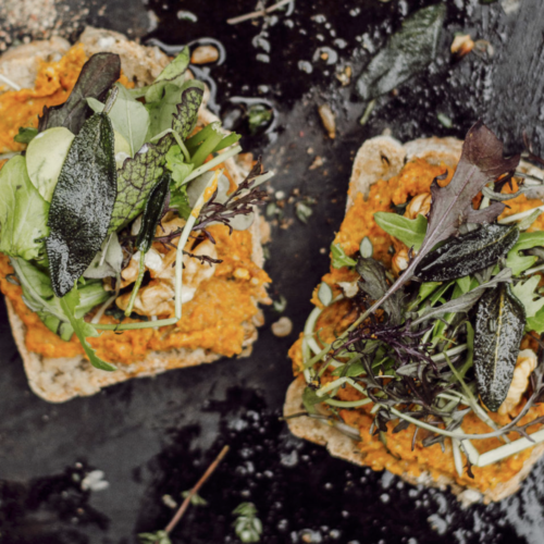 Veganer Süßkartoffel-Aufstrich schnell selbst gemacht [Sandwich mit ... Veganer Süßkartoffel-Aufstrich schnell selbst gemacht [Sandwich mit ...