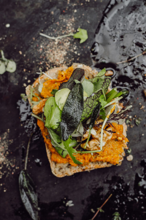 Veganer Süßkartoffel-Aufstrich schnell selbst gemacht [Sandwich mit ... Veganer Süßkartoffel-Aufstrich schnell selbst gemacht [Sandwich mit ...