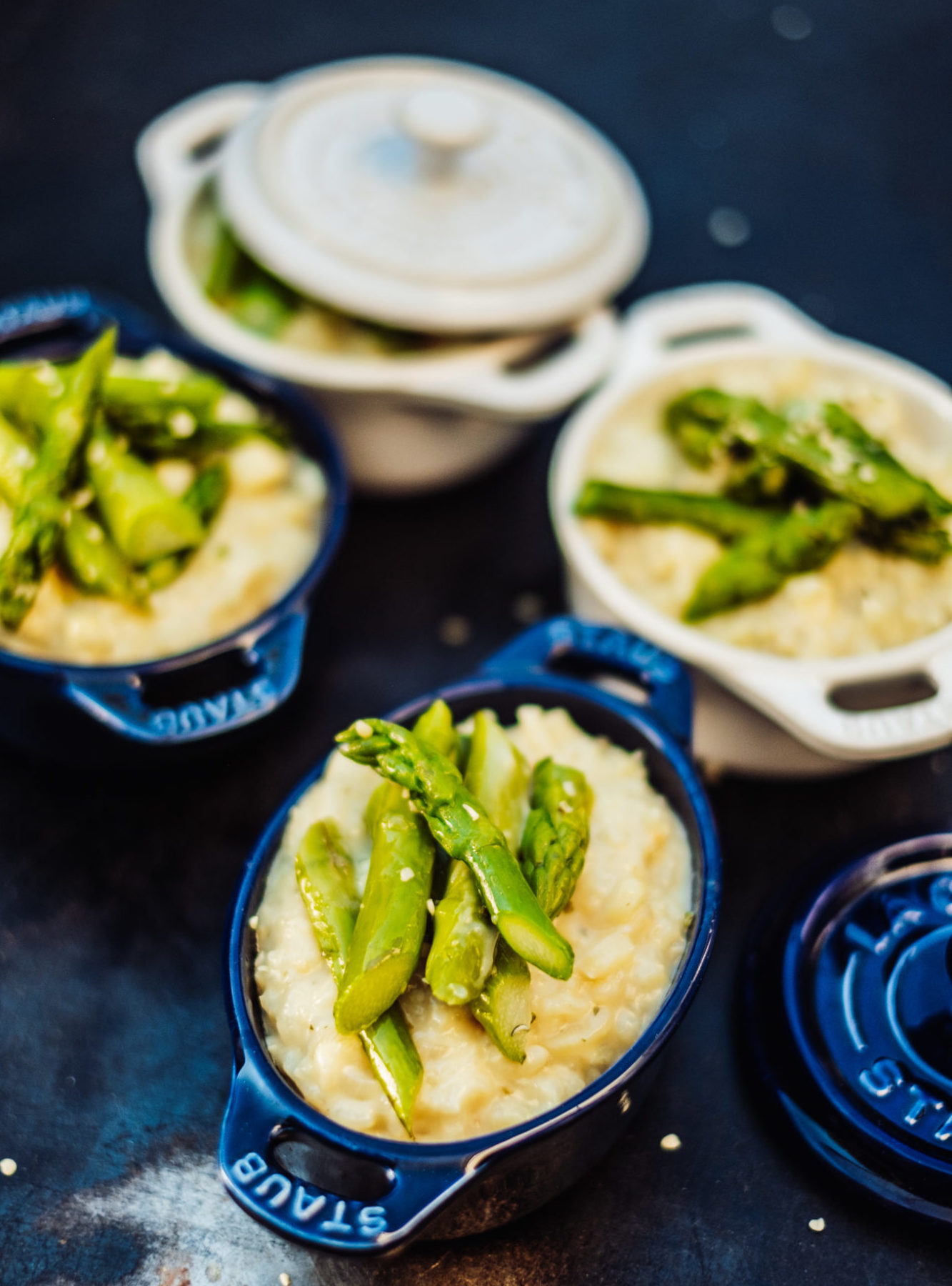 Cremiges veganes Spargelrisotto [Must Try!]